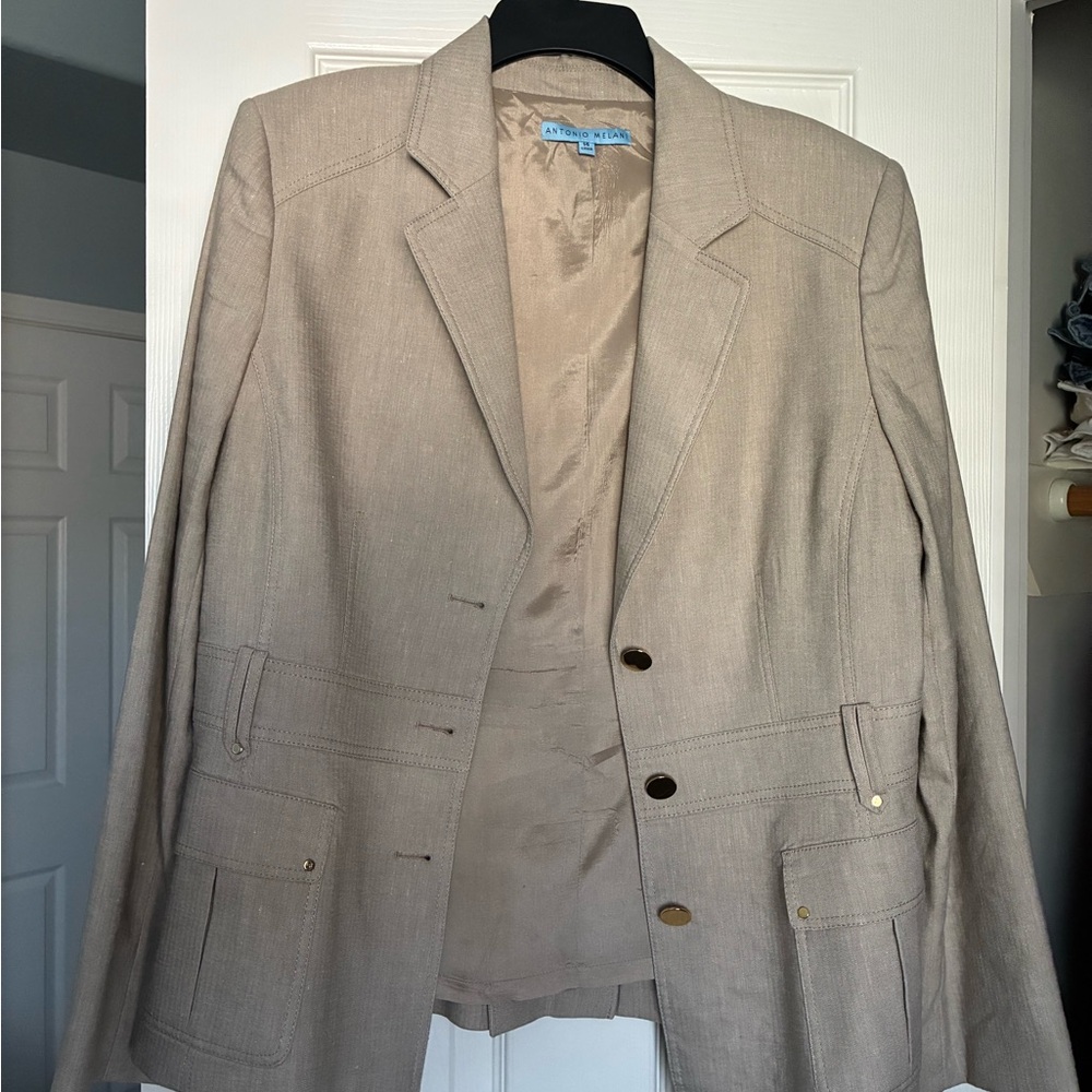 ANTONIO MELANI Beige Blazer